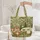 Squirrel Vintage Camping Trailer Wildlife Lover Gift Quilted Tote Bag - 5