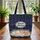 Sleeping Baby Foxes Celestial Moon - Wildlife Lover Gift for Fox Lover Quilted Tote Bag - 3