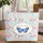 Heart Accents Butterfly Botanical Flowers Leaves Leaf Garland - Everyday Tote Nature Gift Quilted Tote Bag - 1