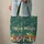 Two Frogs on Spotted Toadstools Forest Foliage Berries - Wildlife Lover Gift Quilted Tote Bag - 6