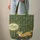 Adorable Fox Shamrocks Wildflowers Celtic Knot Personalized Name - Wildlife Lover Gift Quilted Tote Bag - 6