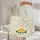 Yellow Rose Green Leaves Floral Wreath Your Name - Botanical Garden Everyday Carry Gift Quilted Tote Bag - 5