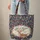 Deer Wildflower Monarch Butterfly Floral Wreath Your Name - Nature Gift Quilted Tote Bag - 6