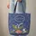 Lily of the Valley Floral Wreath Swirling Lines Berry Clusters - Botanical Lover Everyday Gift Quilted Tote Bag - 6