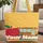 Personalized Name Red Apple Colorful Crayons School Bus Back to School Gift for Kids Quilted Tote Bag - 1
