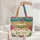 Hibiscus Beach Chairs Tropical Resort - Travel Lifestyle Gift Quilted Tote Bag - 5
