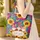 Garden Gnomes Sunflower Butterflies Floral Name Wreath - Garden Lover Gift Quilted Tote Bag - 4