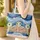 Baby Sea Turtles Ocean Waves Seashells Starfish - Ocean Lover Gift for Kids Quilted Tote Bag - 4