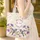 Hummingbirds Your Name Wreath Petunia Bell Flowers - Nature Lover Gift Quilted Tote Bag - 4
