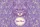 Purple Eye Cat Face Floral Paisley Swirls - Custom Cat Lover Home Decor Gift Quilted Tote Bag - 7