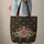 Baroque Gold Floral Tapestry Ruby Flower - Everyday Carry Gift for Women Quilted Tote Bag - 6