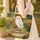 Barn Owl with Golden Eyes Vintage Leather Books Curved Parchment Scroll - Book Lover Gift Quilted Tote Bag - 4