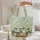 Vintage Travel Trailer Wildflower Leaves - Outdoor Adventure Gift Quilted Tote Bag - 5