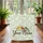 Chinoiserie Birds White Blossoms Personalized Name - Wildlife Lover Gift Quilted Tote Bag - 3