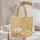 Ornate Seashell Starfish Sand Dollar Beach Vacation Coastal Everyday Gift Quilted Tote Bag - 5