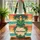 Tropical Sunset Beach Palm Foliage Medallion - Everyday Travel Lifestyle Quilted Tote Bag - 3