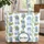 Blue White Arches Planters Cobblestone Travel Essential Gift for Travelers Quilted Tote Bag - 1