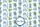 Blue White Arches Planters Cobblestone Travel Essential Gift for Travelers Quilted Tote Bag - 7