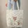 Storybook Fawn Botanical Vines Cream Flowers Floral Wreath Your Name - Wildlife Lover Gift Quilted Tote Bag - 6