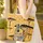 Zebra Giraffe Spots Acacia Tree Safari Animals - Personalized Wildlife Lover Gift Quilted Tote Bag - 4