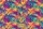 Cat Face Art Quilt Tropical Leaves Floral Wreath - Cat Lover Everyday Gift for Home Decor Quilted Tote Bag - 7