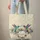 Hummingbirds Floral Wreath 'Your Name' Blossoms - Nature Lover Everyday Carry Quilted Tote Bag - 6