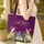 Cats in Hats Tropical Foliage Your Name - Personalized Gift for Cat Lover Quilted Tote Bag - 4