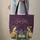 Cats in Hats Tropical Foliage Your Name - Personalized Gift for Cat Lover Quilted Tote Bag - 6