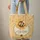 Bumblebee Golden Sunflower Floral Wreath Name - Nature Lover Everyday Tote Quilted Tote Bag - 6