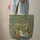 Brown Bear Waterfall Log Cabin Forest Floral Wreath - Everyday Tote Wildlife Lover Gift Quilted Tote Bag - 6