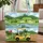 Golf Course Scene Personalized Name - Golf Lover Gift for Golfers Quilted Tote Bag - 1