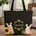 Bunnies Sunflower Wreath Olive Leaves - Wildlife Lover Everyday Carry Gift Quilted Tote Bag - 1