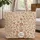 Indian Botanical Chintz Floral Medallion Flowering Vines - Home Decor Gift Quilted Tote Bag - 1