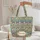 Indian Botanical Floral Paisley Medallion - Boho Lifestyle Gift Quilted Tote Bag - 5