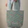 Dense Indian Paisley Blooms Leaves Bohemian Lifestyle Travel Essentials Home Decor Gift Quilted Tote Bag - 6