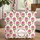 Botanical Floral Medallion Wreath - Everyday Accessory for Her Quilted Tote Bag - 1