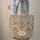 Ornate Botanical Wreath Name Flowers Leaves - Boho Everyday Lifestyle Gift Quilted Tote Bag - 6