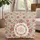 Personalized Floral Wreath Flowers Leaves Vines - Everyday Lifestyle Accessory Quilted Tote Bag - 1