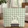 Bunny Chalkboard Name Sign Gingham Check Background - Everyday Tote Gift Quilted Tote Bag - 1