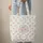Pink Floral Sprigs Diamond Trellis Bouquet - Everyday Carryall Present for Women Quilted Tote Bag - 6
