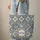 Ikat Ogee Diamond Shapes Medallion 'Your Name' Boho Home Decor Gift Quilted Tote Bag - 6