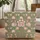 Pink White Floral Wreath Bouquet - Everyday Tote Flower Lover Gift Quilted Tote Bag - 1