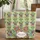 Indian Floral Wreath Red Blue Flowers Pink Stripes - Everyday Boho Lifestyle Gift Quilted Tote Bag - 1