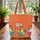 Colorful Chickens Name Pennant Farmhouse Decor Gift for Chicken Lover Quilted Tote Bag - 3