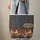 Four Roosters Rustic Western Personalized Sign - Farmhouse Decor Gift Quilted Tote Bag - 6