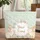 Personalized Bunnies Daisies Wildflowers Floral Wreath - Everyday Tote Wildlife Lover Gift Quilted Tote Bag - 1