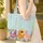 Colorful Chickens Sunflowers Wildflowers Garden Rustic Sign - Farmhouse Decor Gift Quilted Tote Bag - 4