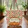 Autumn Leaves Pumpkins Personalized Name - Fall Harvest Decor Gift Quilted Tote Bag - 3