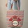 Ruffled Red Poppies Floral Wreath Your Name Navy Star Stripes - Home Decor Gift Quilted Tote Bag - 6