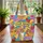 Cartoon Dogs Organic Swirls - Everyday Tote Dog Lover Gift Quilted Tote Bag - 3
